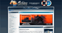 Desktop Screenshot of michiganlighthouseguide.com
